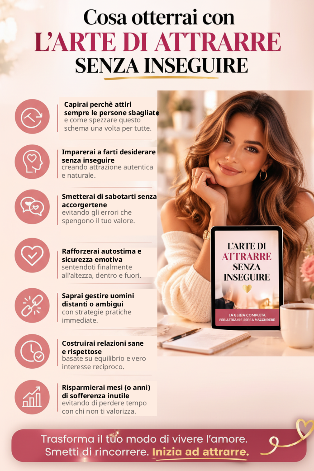 L’arte di attrarre senza inseguire (Guida pratica)