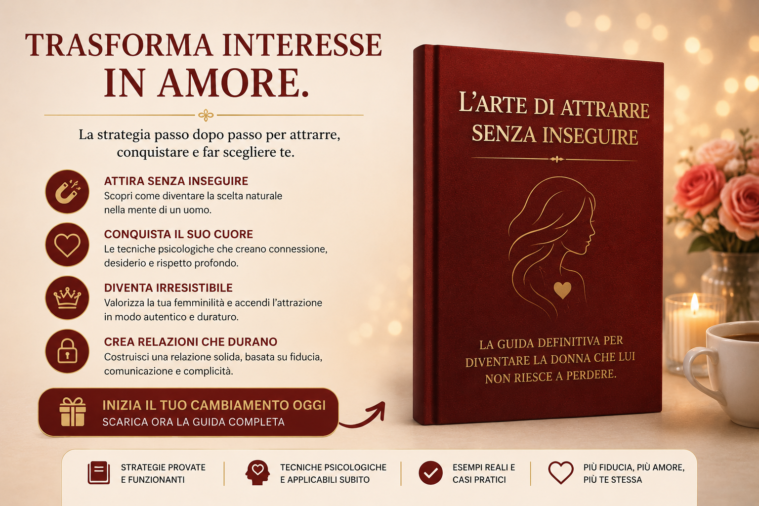L’arte di attrarre senza inseguire (Guida pratica)
